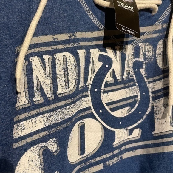 Official Colts Sweatshirt xxl long sleeve top NFL Majestic Fan Fashion NWT - Picture 5 of 9